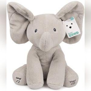 Baby Gund Flappy The Elephant Plush Animated Talking Singing